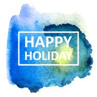 Vector watercolor N264