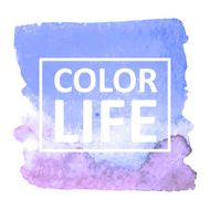 Vector watercolor N275