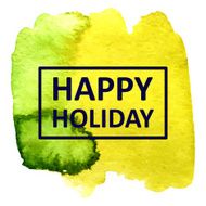 Vector watercolor N276