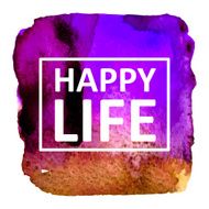 Vector watercolor N288