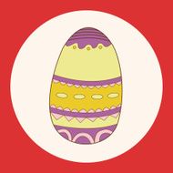 easter painting egg theme elements vector eps N37