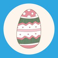 easter painting egg theme elements vector eps N40
