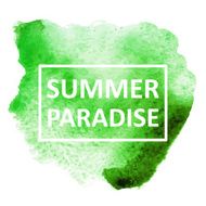 Vector watercolor N291