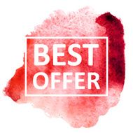 Vector watercolor N292