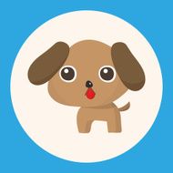 animal dog cartoon theme elements N13