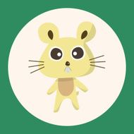 animal mouse cartoon theme elements N9