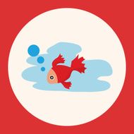 animal fish cartoon theme elements N2