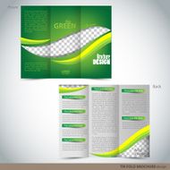 Tri Folder Brochure - Leaflet mock up N8