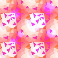 Triangle vector seamless pattern