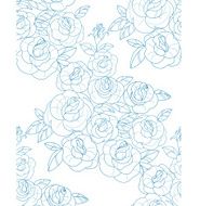 Old school tattoo seamless with tru love signs