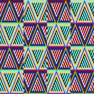 Geometric semless colorful pattern N2