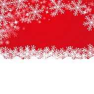Merry Christmas background with snowflakes N8