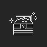 Treasure line icon N6