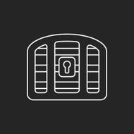 Treasure line icon N10