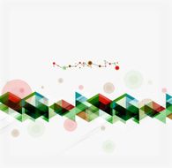 Clean colorful unusual geometric pattern design N8