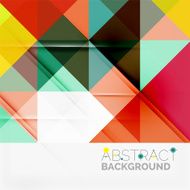 Abstract geometric background Modern overlapping triangles N50