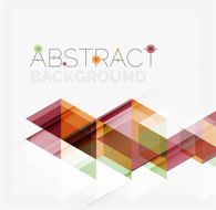 Abstract geometric background Modern overlapping triangles N57