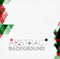 Abstract geometric background Modern overlapping triangles N63