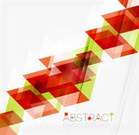 Abstract geometric background Modern overlapping triangles N64