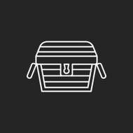 Treasure line icon N14