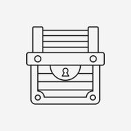 Treasure line icon N24