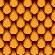 Abstract paneling pattern - seamless background orange texture