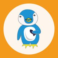 animal penguin cartoon theme elements N4