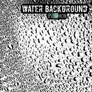 The crystal clear water drops on a shiny surface N6