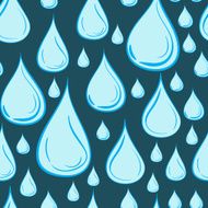 Seamless water drops