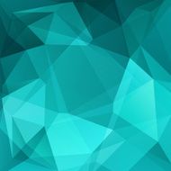 abstract background consisting of blue triangles vector illustration N2