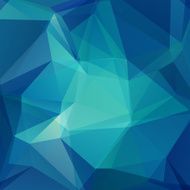 abstract background consisting of blue triangles vector illustration N3