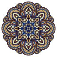 Ornate oriental mandala