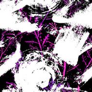 Seamless imprints pattern of the branched herbs N7