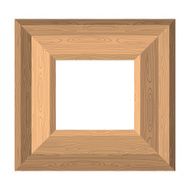 Empty wide frame pictures of boards Vector Wood texture