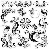 Ornate frames and scroll elements N3