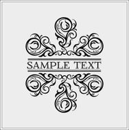 Ornate template