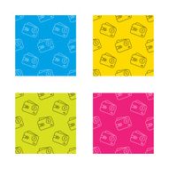Dollar wallet icon USD cash money bag sign N7