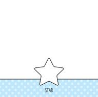 Star icon Web favorite sign N4