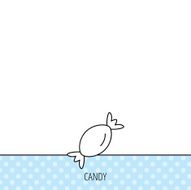 Candy icon Sweet sugar lollipop sign N4