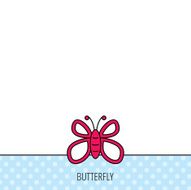 Butterfly icon Dreaming sign N4