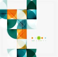 Semicircle triangle pattern N41