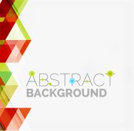 Abstract geometric background Modern overlapping triangles N89