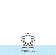 Award medal icon Winner achievement sign N8