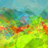 Abstract polygonal background N60