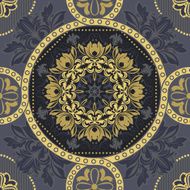 Seamless ornamental pattern N41