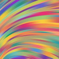 Colorful smooth light lines background Rainbow-colored