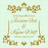 Wedding Invitation Card Template N7