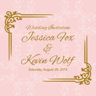 Wedding Invitation Card Template N8