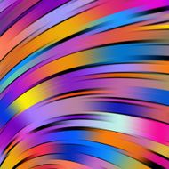 Colorful smooth light lines background N234