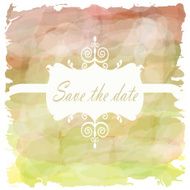 Light red pink violet green tone with retro vintage style